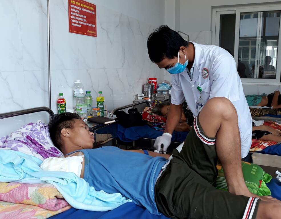 Y Lương Siu tại bệnh viện