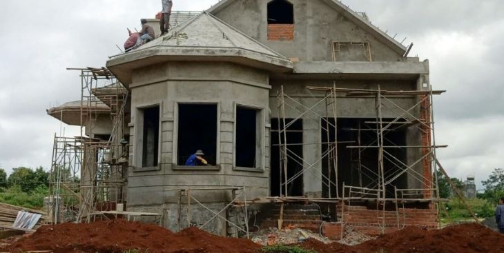 Xây dựng công trình khi chưa được phép, 1 công ty bị phạt tiền