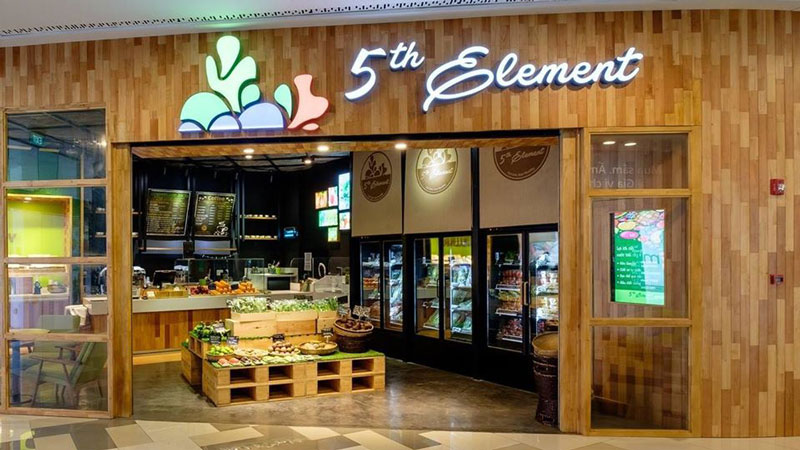 Cửa hàng rau sạch hữu cơ 5th Element cung cấp rau sạch và chất lượng