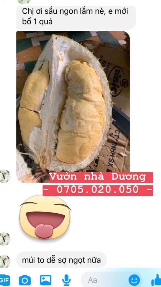 Vựa sầu riêng ngon nhất TP.HCM