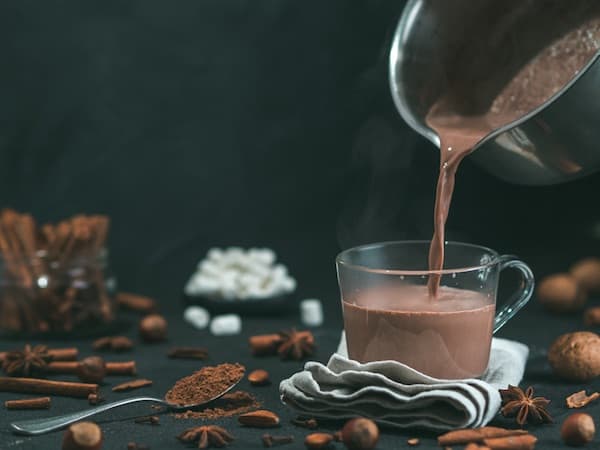 Khi uống bột ca cao ngon bạn sẽ cảm nhận được mùi vị thơm đặc trưng