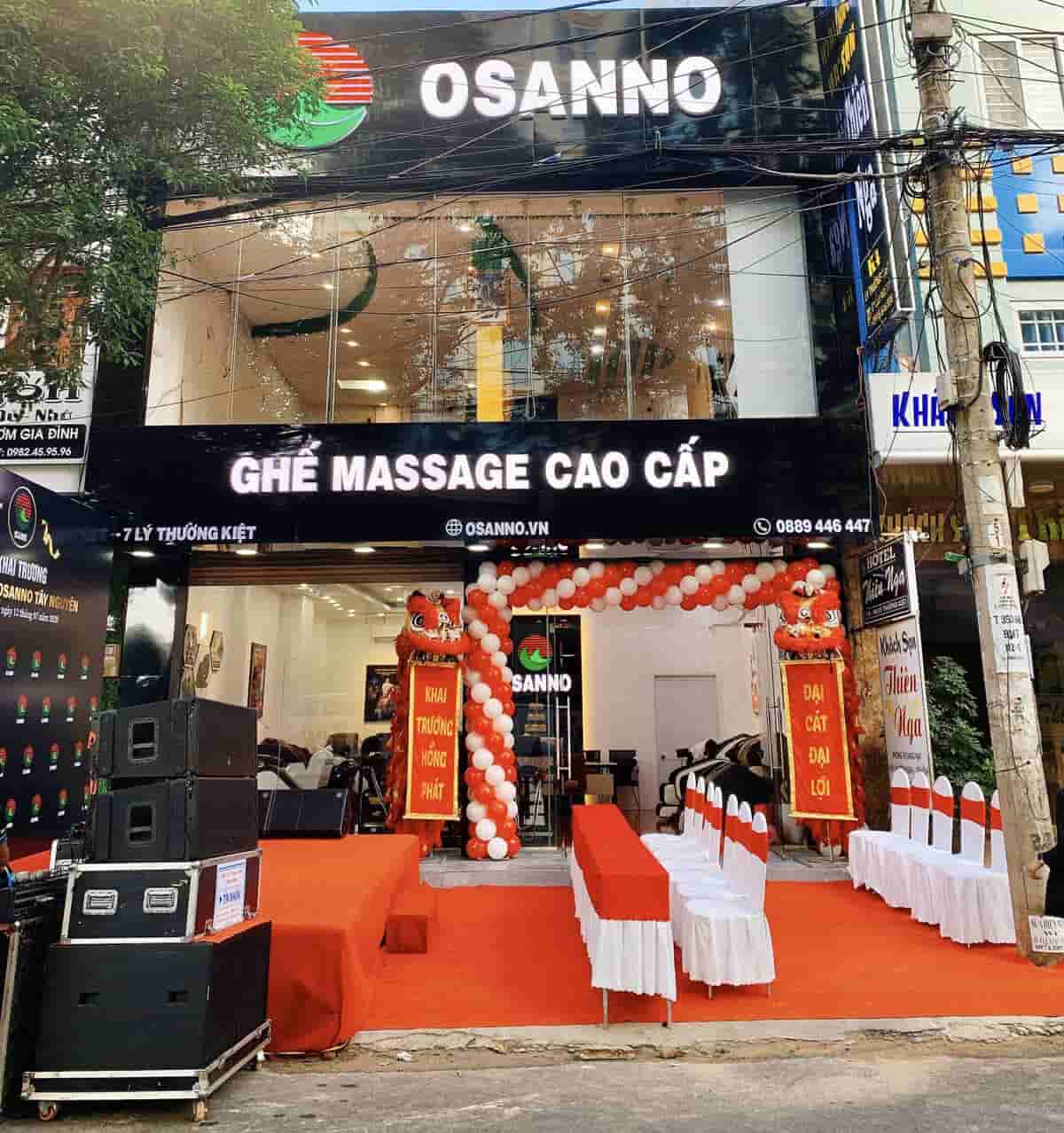 Cửa hàng ghế massage Osanno chi nhánh Daklak