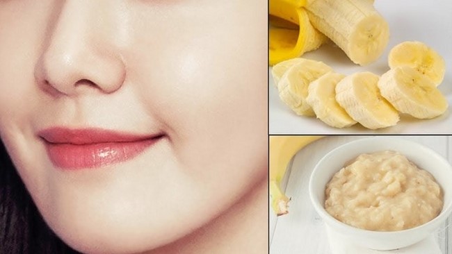 Chuối nuôi dưỡng làn da khỏe mạnh