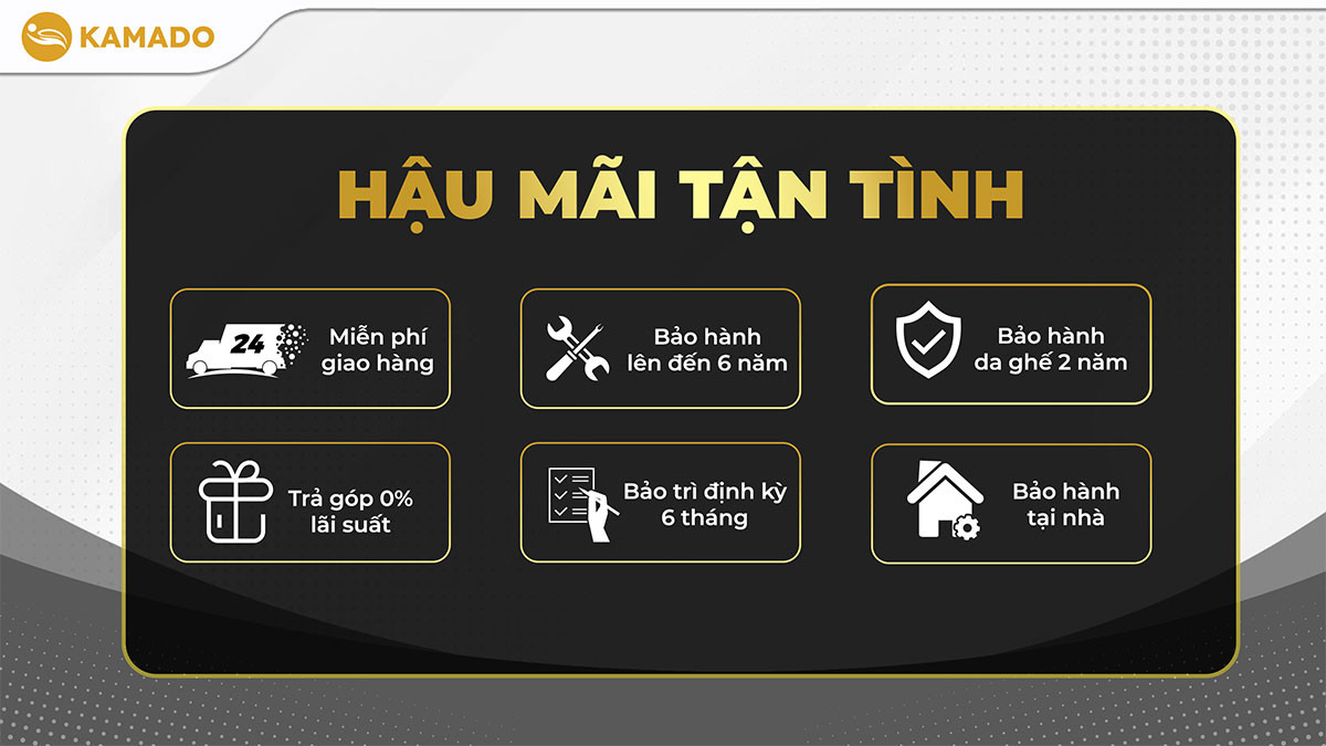 Nhận ưu đãi 50% tại cửa hàng ghế matxa Kamado Buôn Mê Thuột