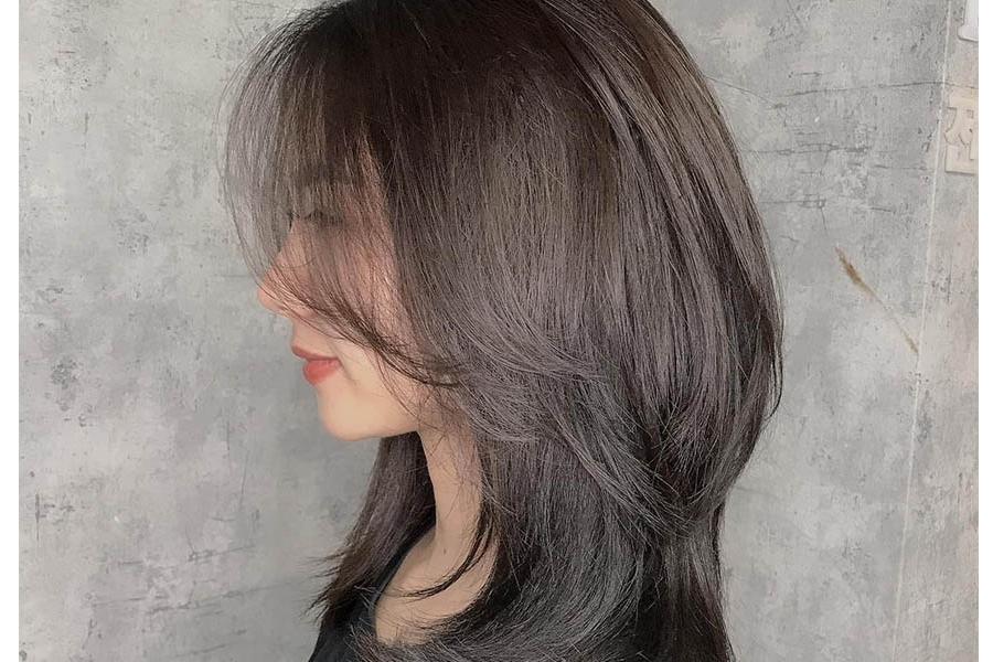 Tóc layer dài mái bay