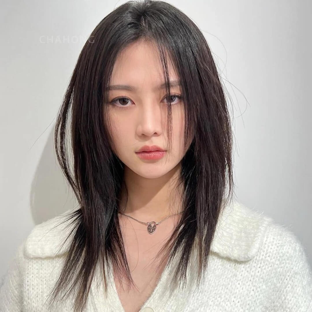 Layer cho nữ mặt dài 5