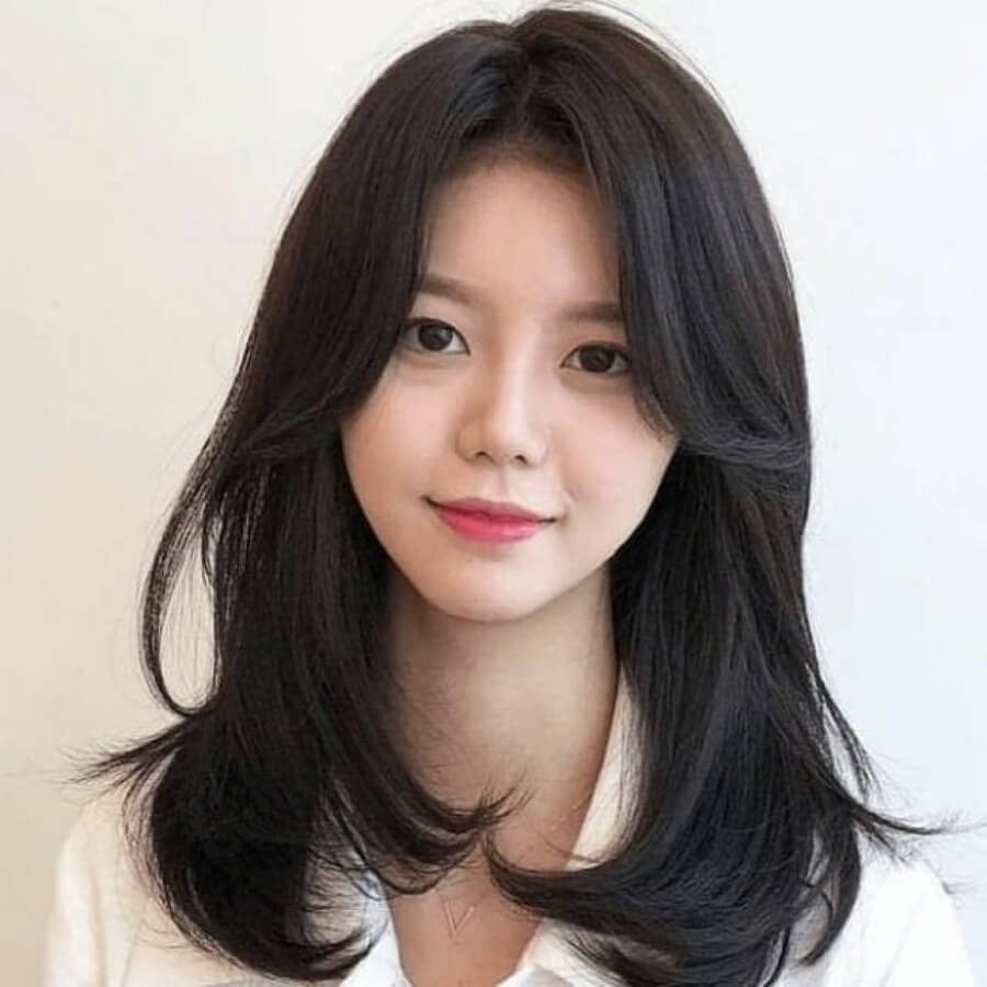 Layer cho nữ mặt dài 6